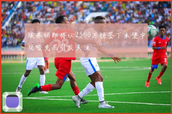 埃弗顿即将以2500万镑签下米堡中场哈克尼引发关注